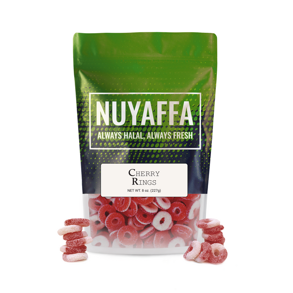Sour Cherry Rings Gummy Candy