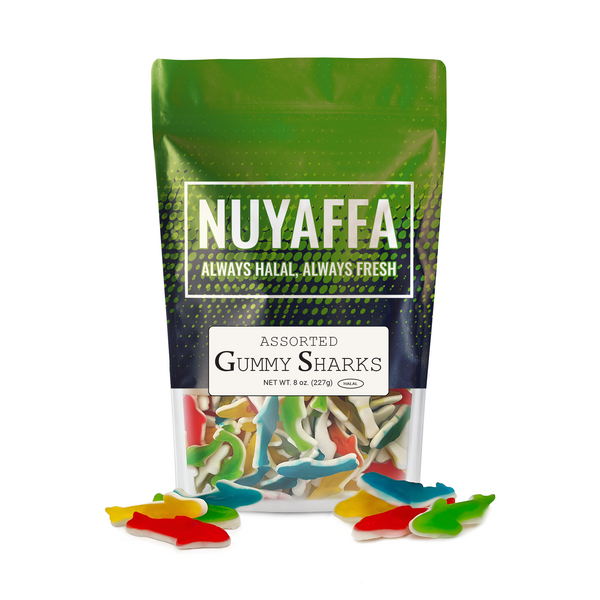 Assorted Sharks Gummy Candy