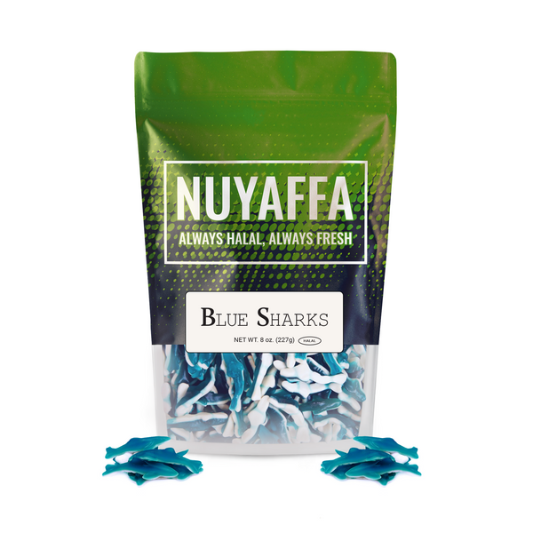Blue Sharks Gummy Candy