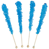 Blue Rock Candy on a Stick – Large (6.5 inches)